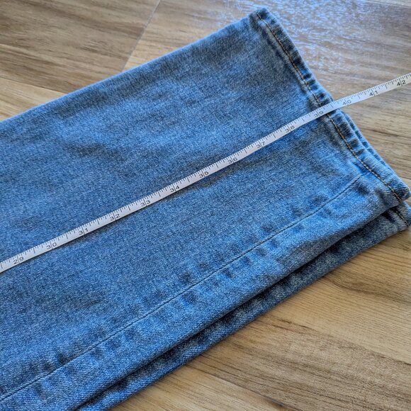 Old Navy High Rise Denim Blue Jeans, 12 - Picture 6 of 6